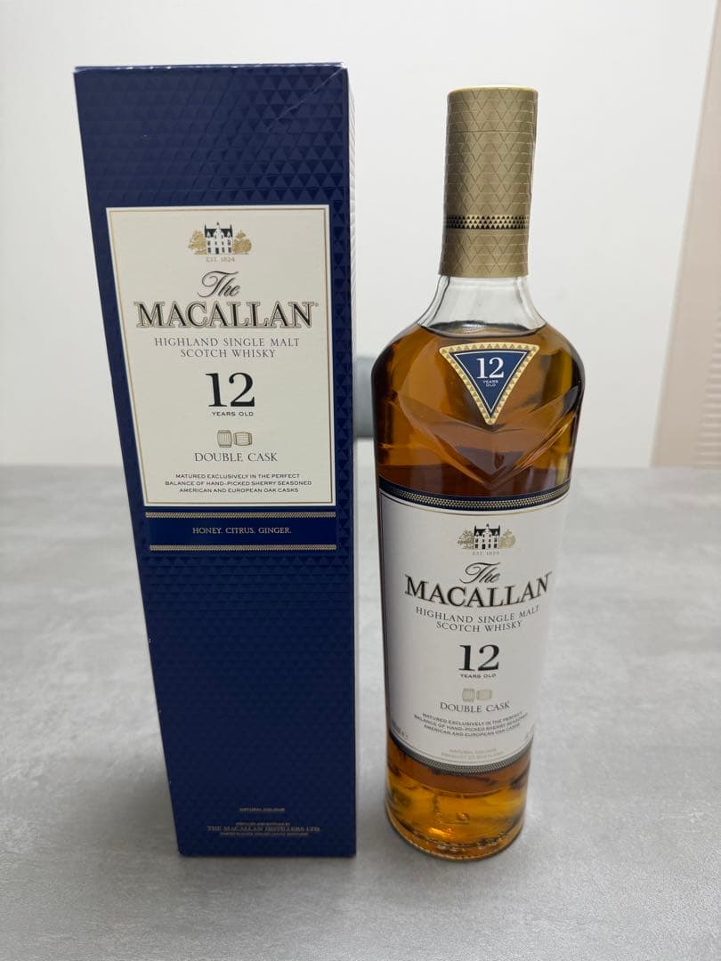 マッカラン12年　ダブルカスク