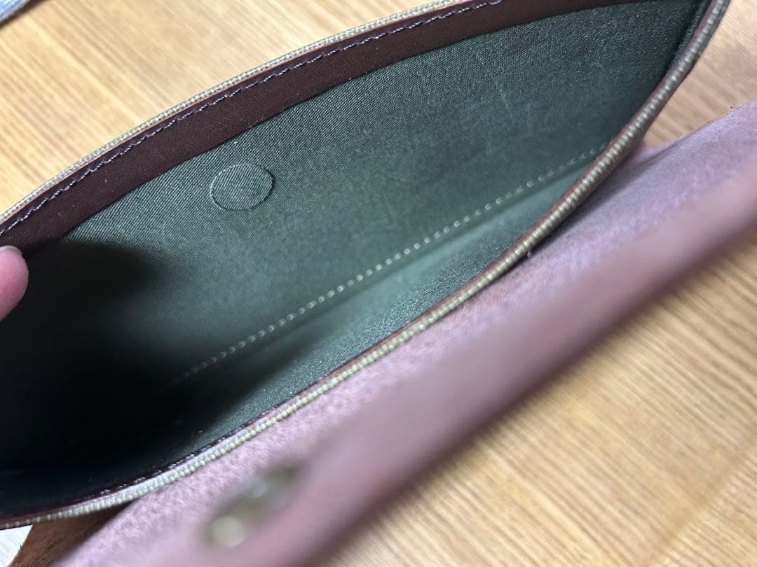 Tt　postalco ポスタルコ スナップペンケース オリーブグリーン