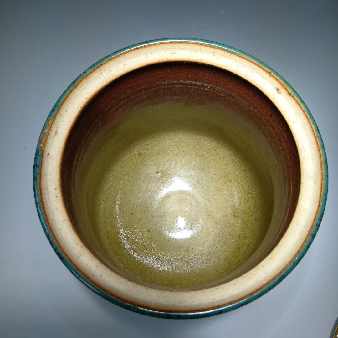 茶道具　上野焼　香春作　皆具一式