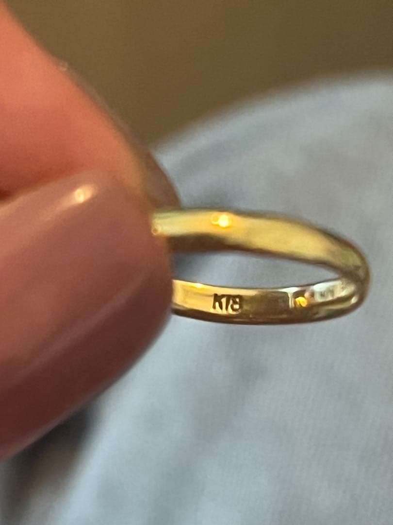 エステール　ESTELLE サファイア ダイヤモンド　リング