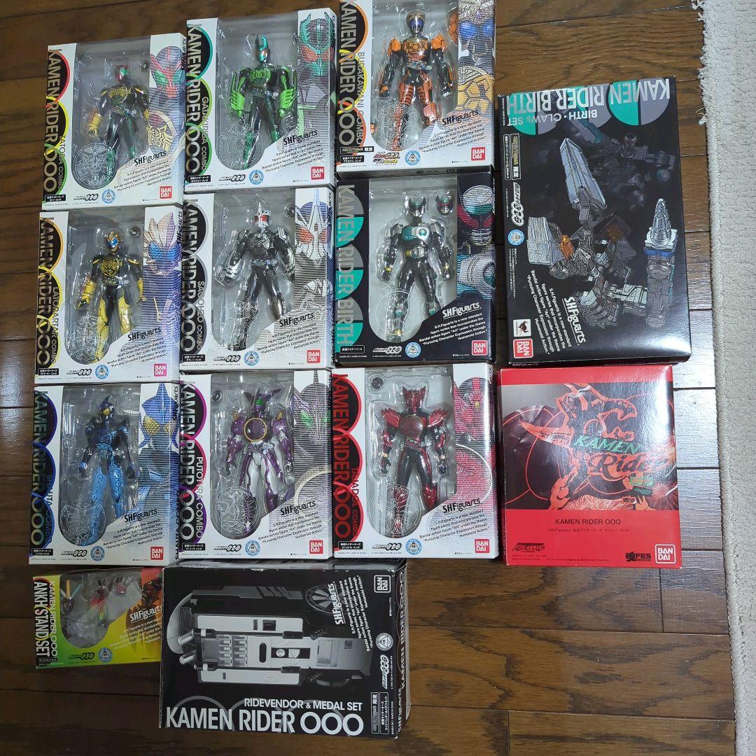 S.H.Figuarts（旧） 仮面ライダーオーズ 13点セット