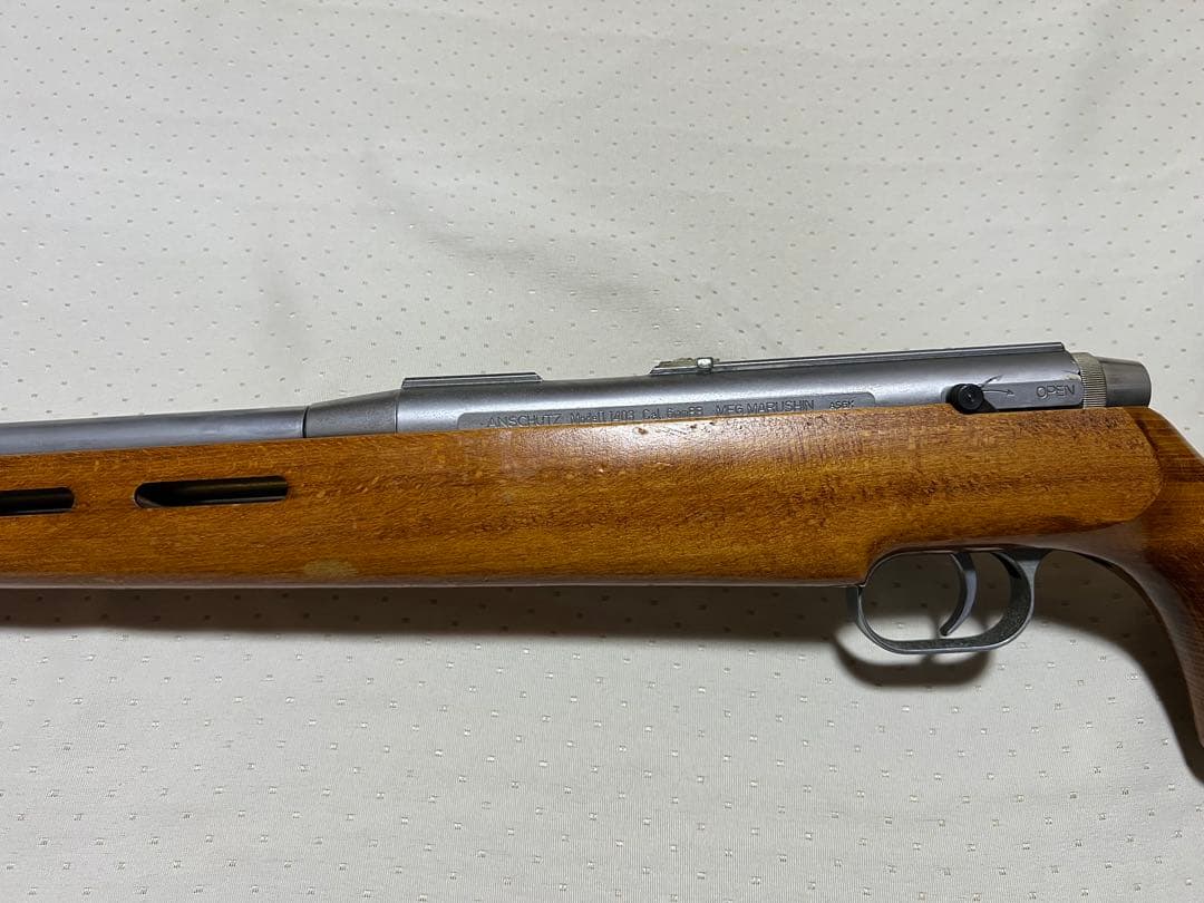 【ジャンク品】マルシン　model1403 エアガン　木製ストック
