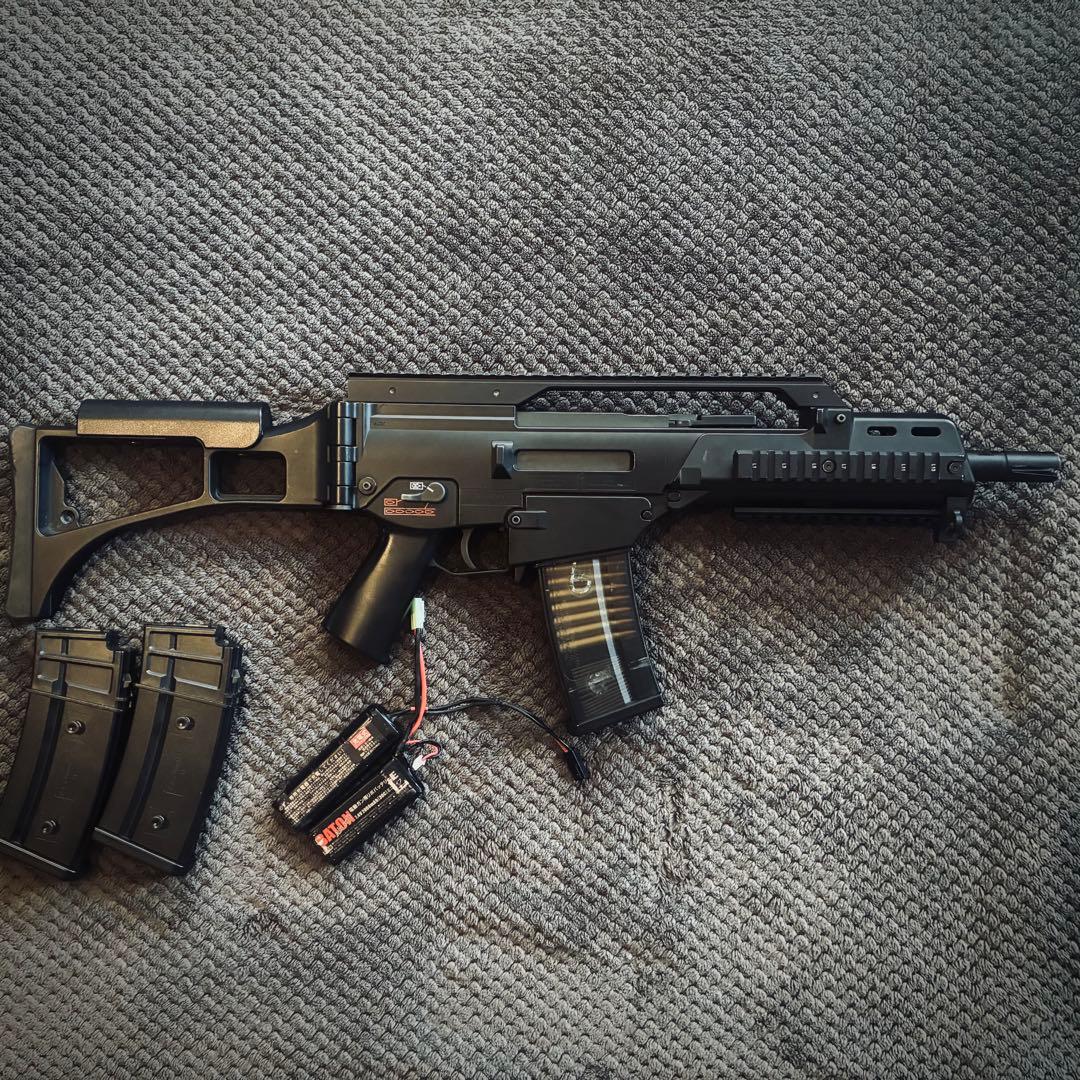 東京マルイ　G36C 次世代　カスタム　マガジンx3リポバッテリー付