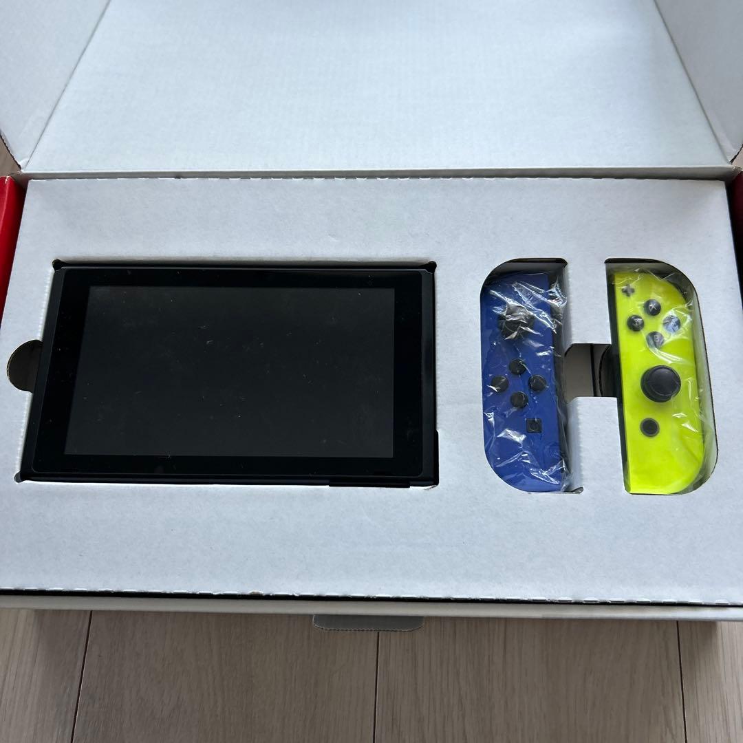 Nintendo Switch 本体 ブルー/ネオンイエロー