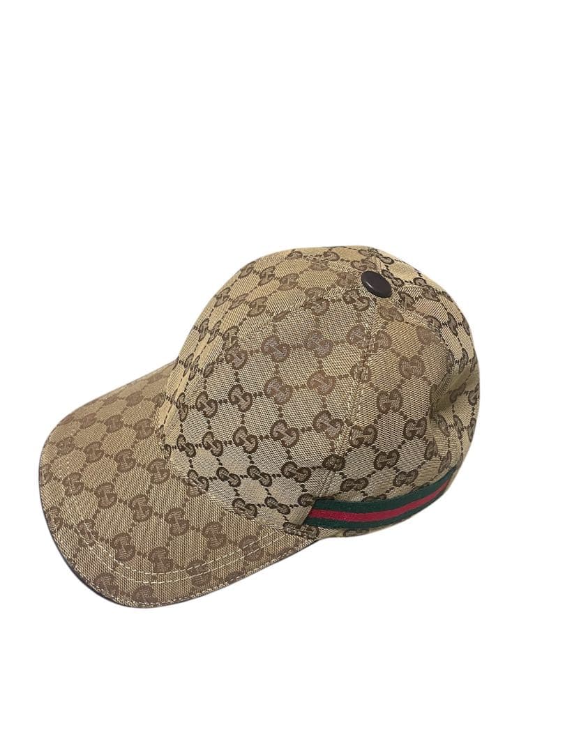 Gucci GGモノグラム ベースボールキャップ