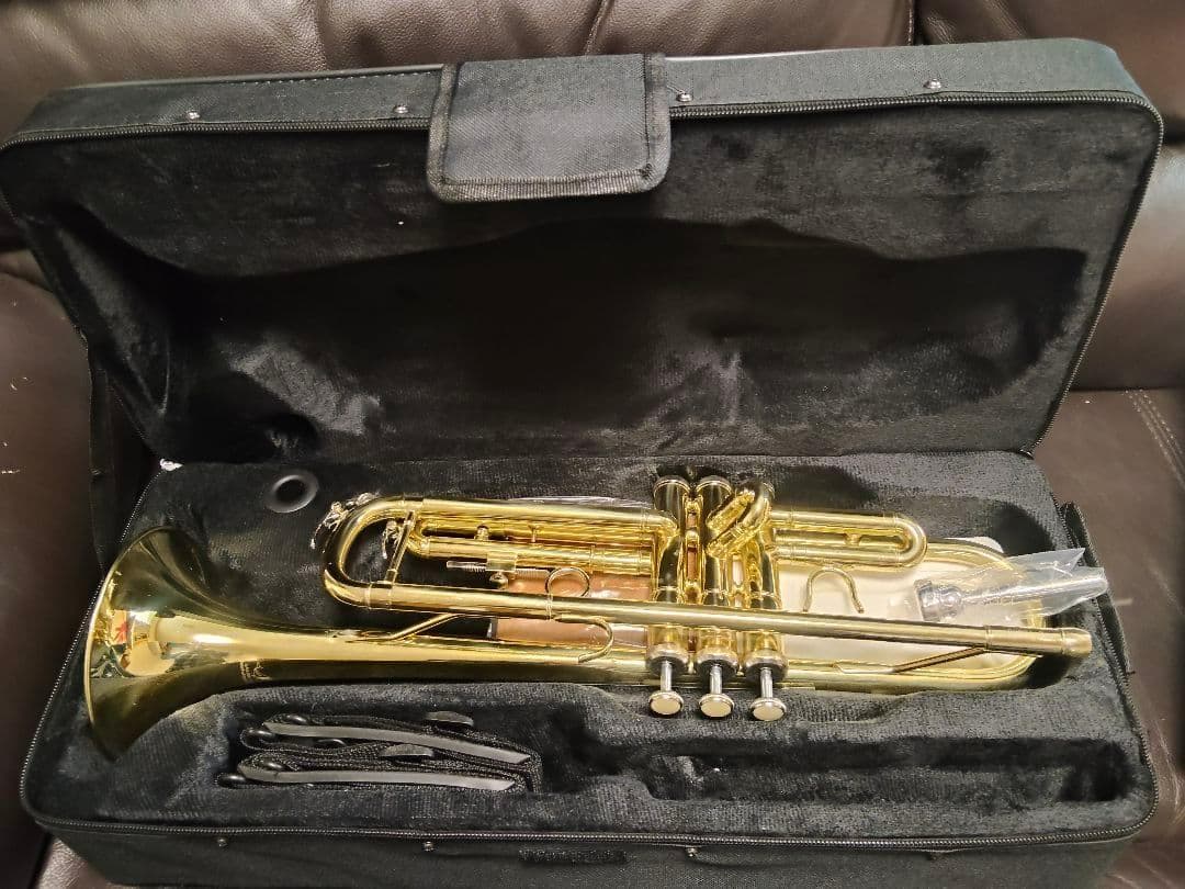 あさみん　トランペット　金　蓝鲸乐器　未使用品