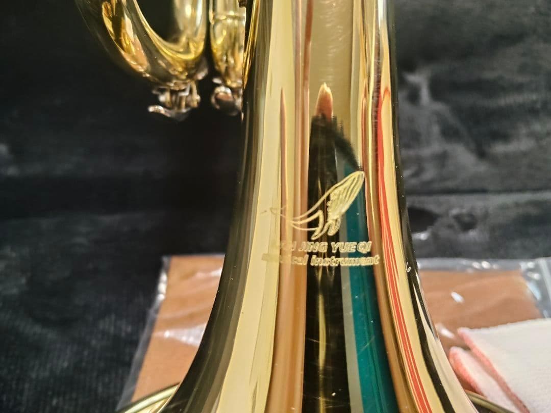あさみん　トランペット　金　蓝鲸乐器　未使用品