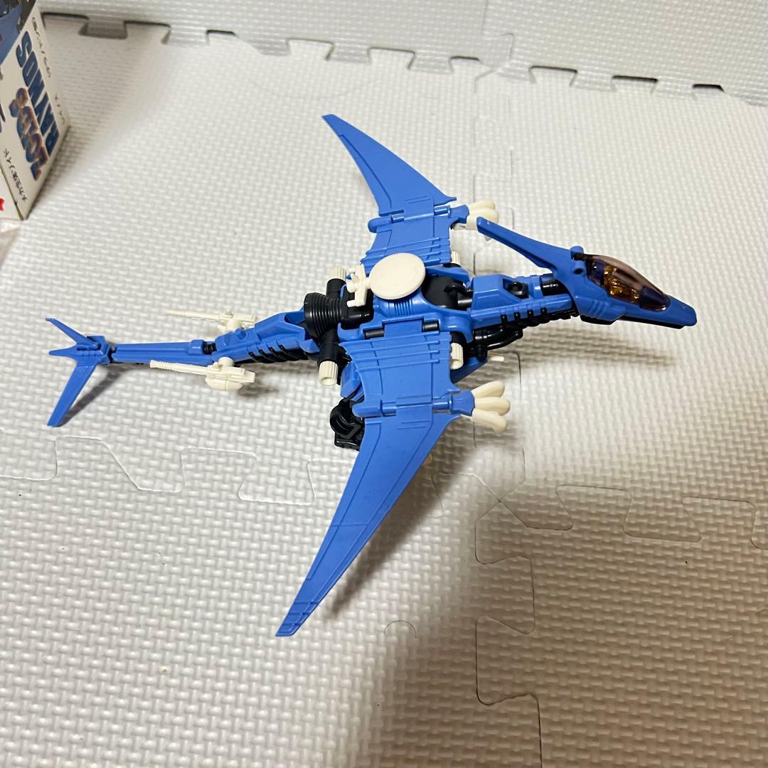 完品 旧ゾイド レイノス 外箱 説明書付属 メカ生体版 昭和版 動作確認済
