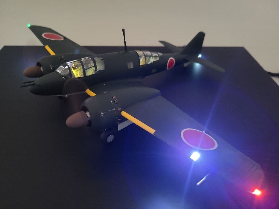 百式司偵3型改造防空戦闘機 キ46 リアルモーターライズ完成品