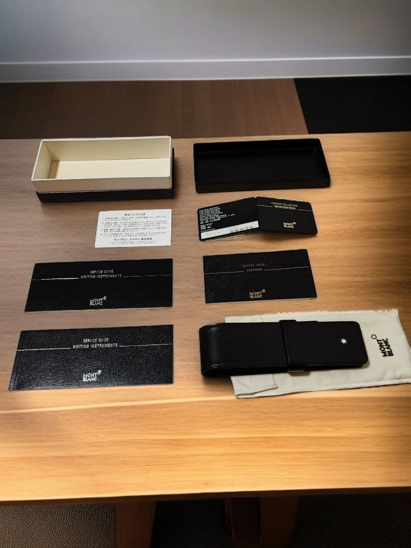 お*ん様 Montblanc 万年筆 シャープペンシル 純正インク 専用ケース付