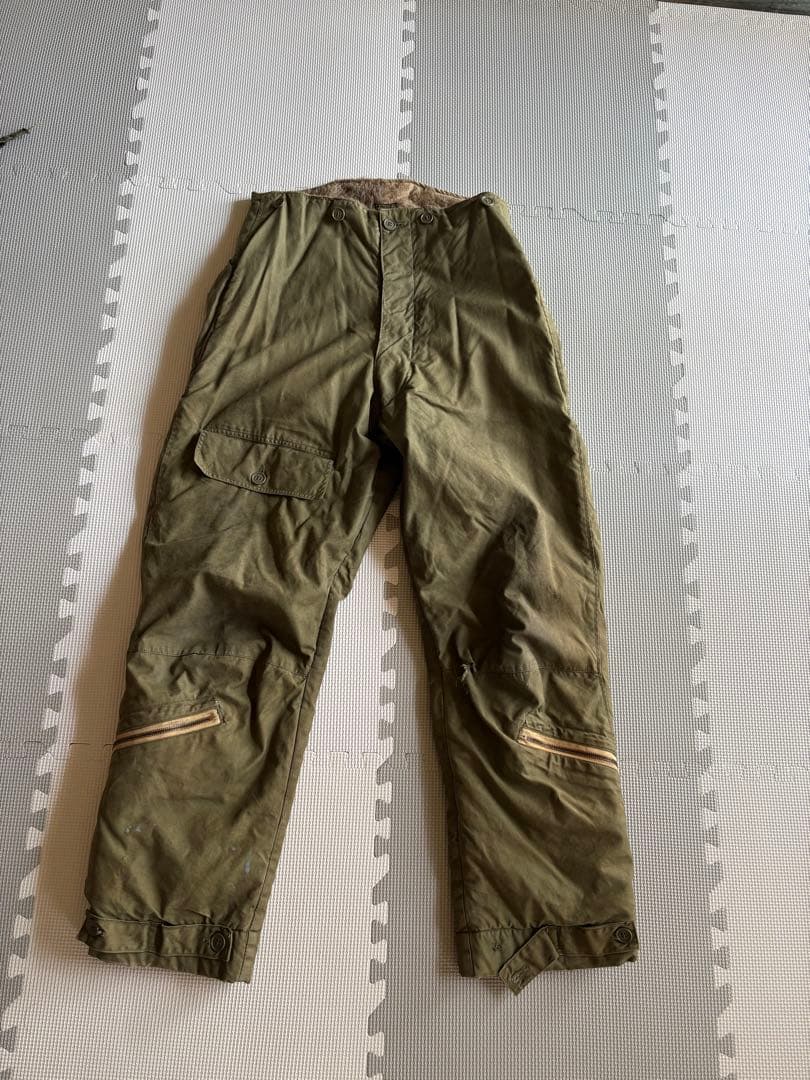 ww2 USAAF A-9 フライトパンツ　実物　40s アルパカボアライナー