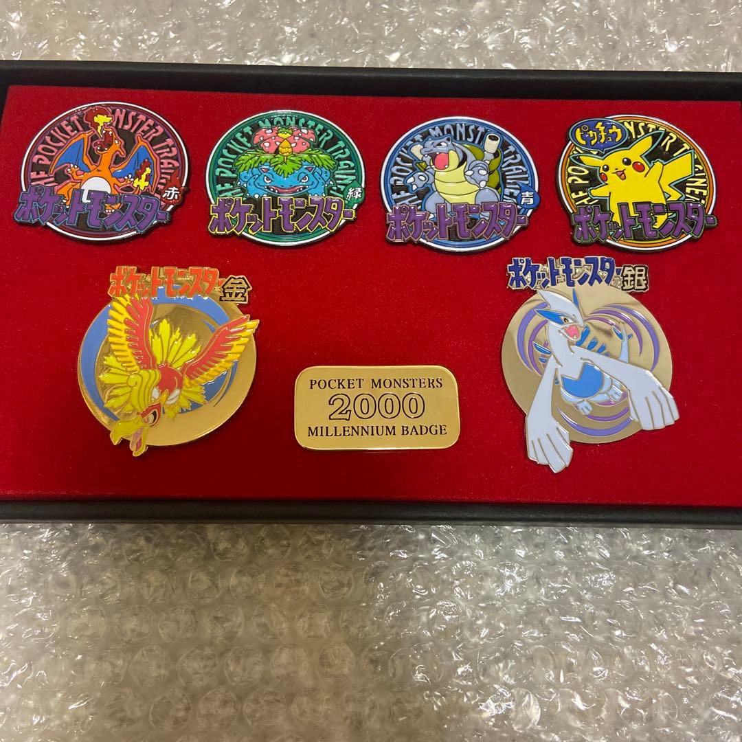 ポケットモンスター 2000 ミレニアムバッジセット