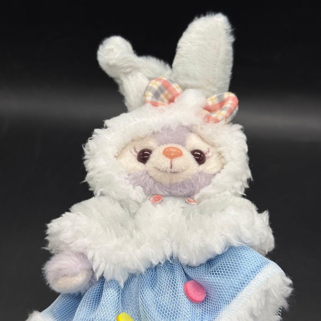 タグ付き ウィンターホリデーぬいぐるみバッジ　ステラルー ディズニーシー