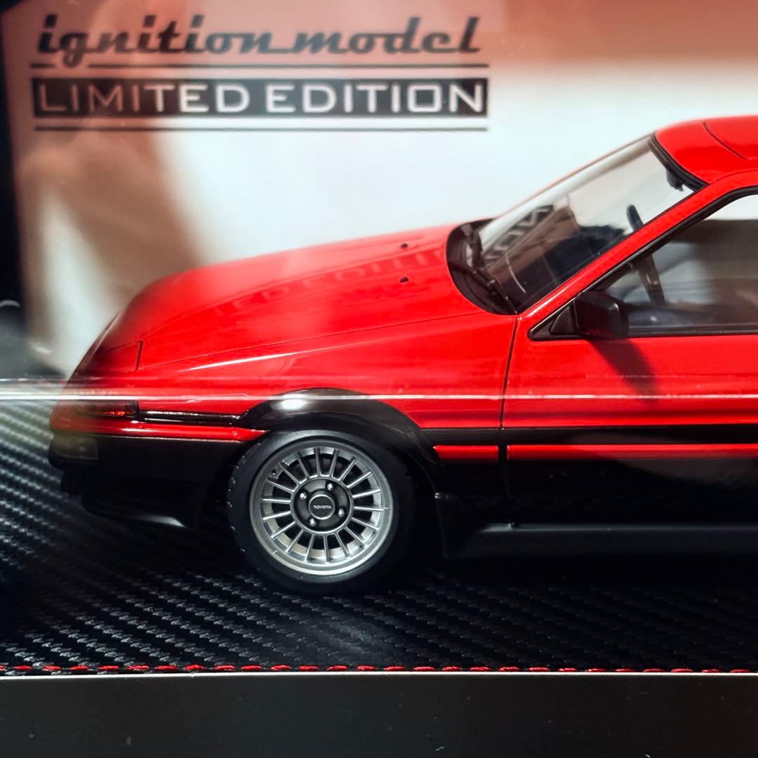 60台限定 1/18 イグニッションモデル トヨタ AE86 織戸学 フィギュア