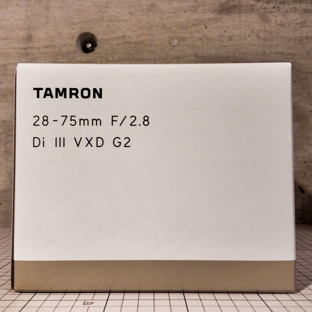 【新品未開封】TAMRON 28-75mm F/2.8 G2 ソニーEマウント