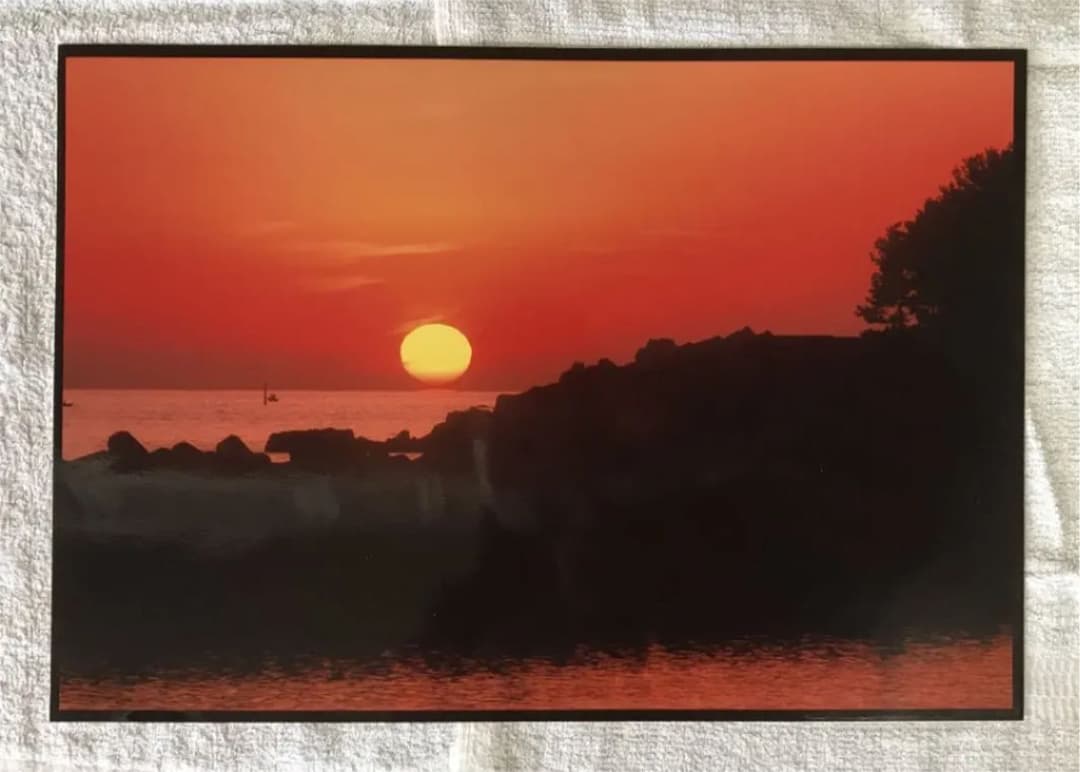夕日写真