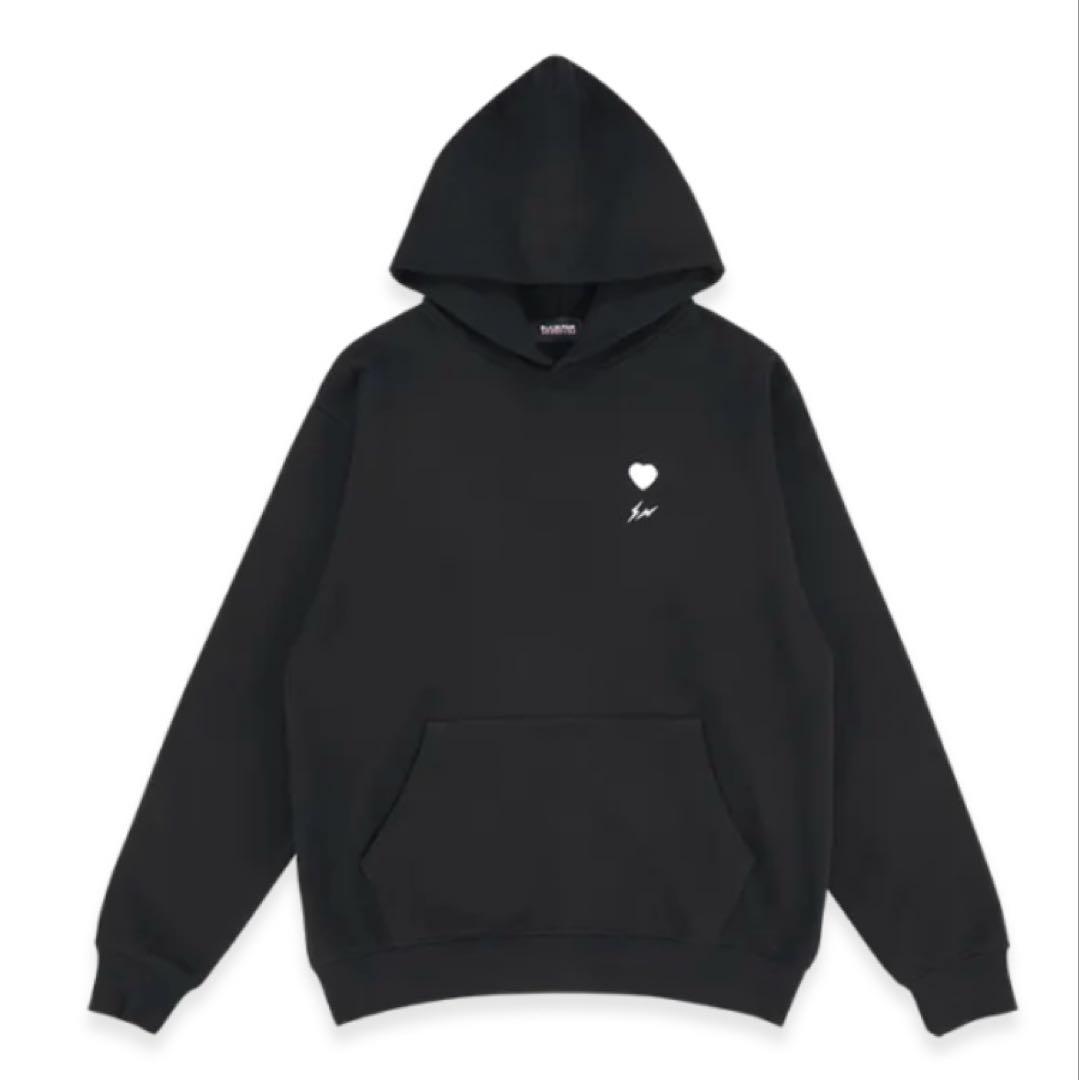 BLACKPINK ✖️fragment BLACK パーカー Lサイズ
