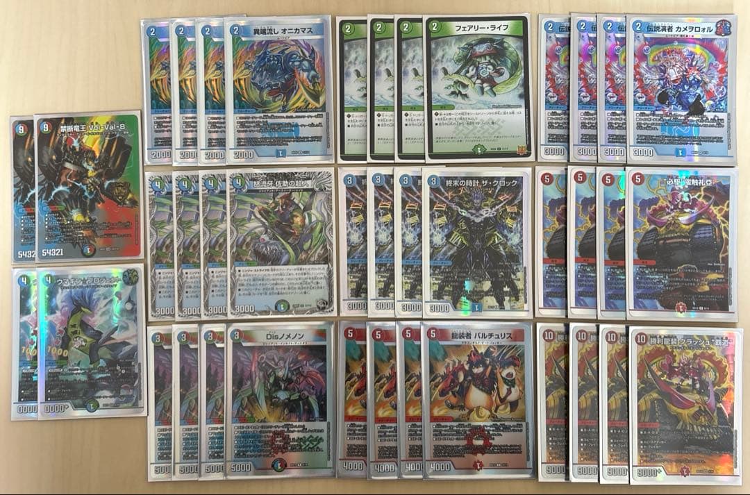 デュエマ まとめ売り 半引退品 8デッキ＋約8000枚 ①