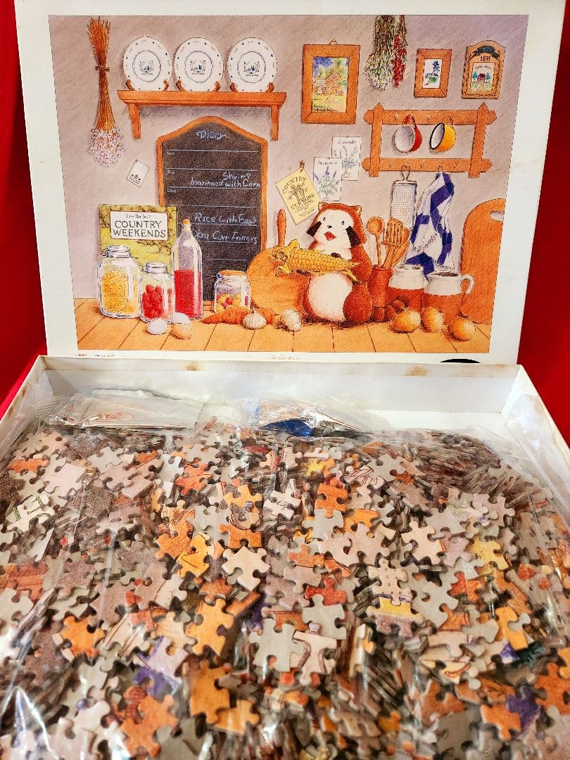 あらいぐまラスカル　２０００ピース　ジグソーパズル　カントリーキッチン