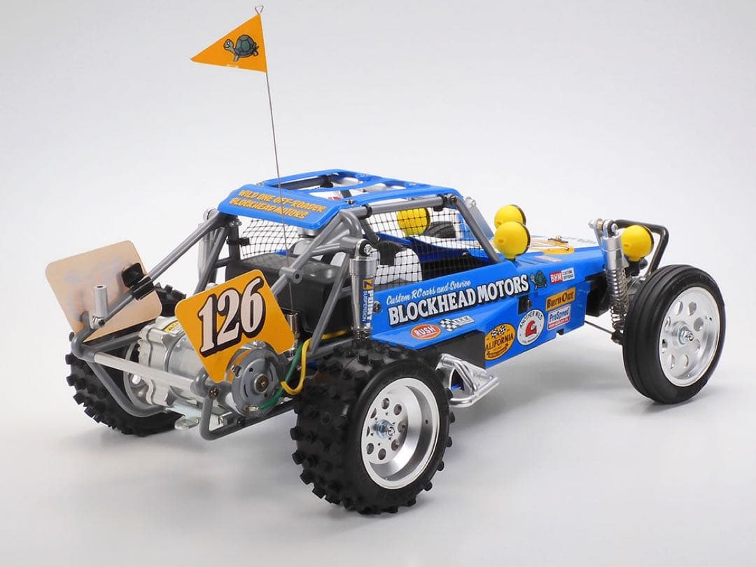 タミヤ　ブロックヘッドモータース　ホットショット＆ワイルドワン　セット