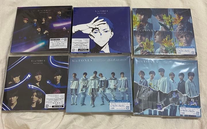 SixTONES CD Blu-ray DVD まとめ売り セット