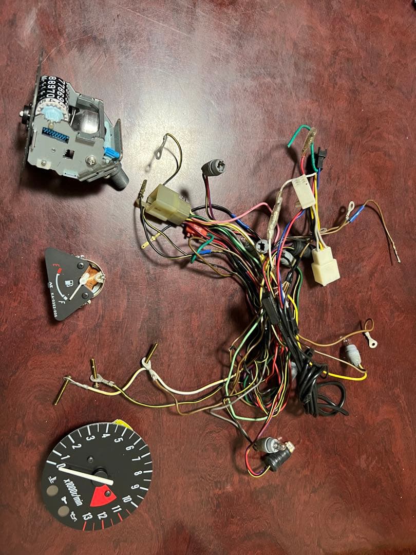 バイク メーターと配線一式ZRX1200R 2008年式J7