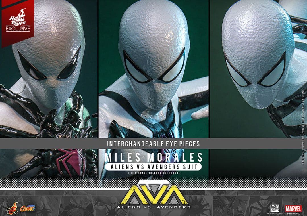 ホットトイズ スパイダーマン　マイルス・モラレス エイリアン