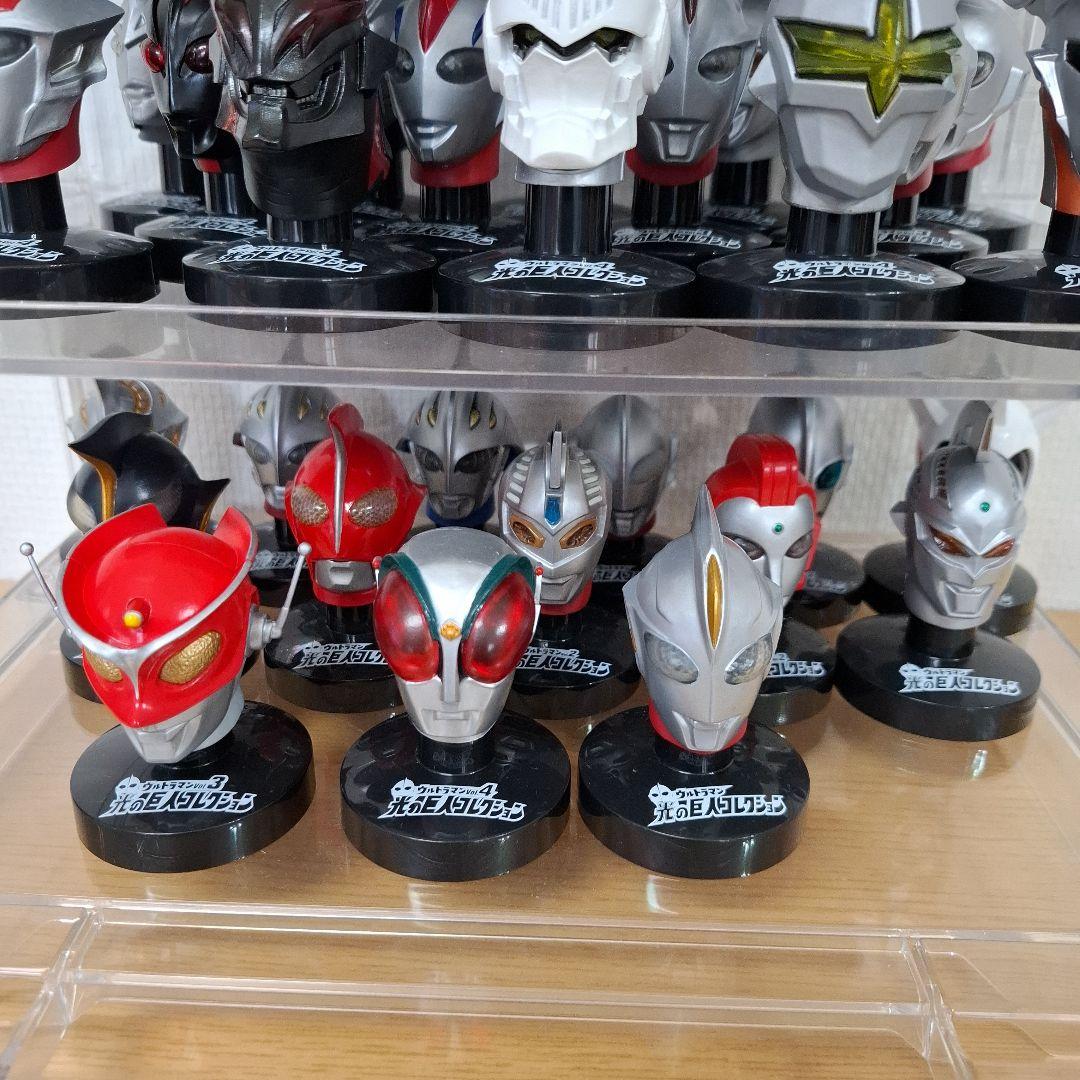 ウルトラマン 光の巨人マスクコレクション45個セット