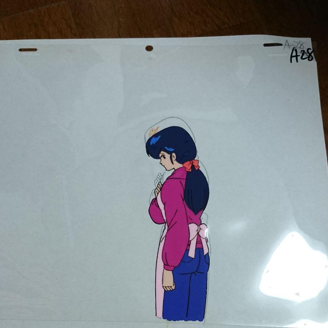 (非売品）めぞん一刻セル画+セル原画　響子さん心配する　放映使用品