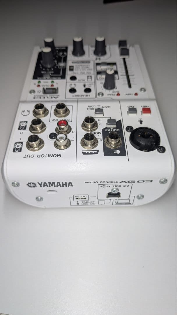 YAMAHA AG03 オーディオインターフェイス（おまけ付き）
