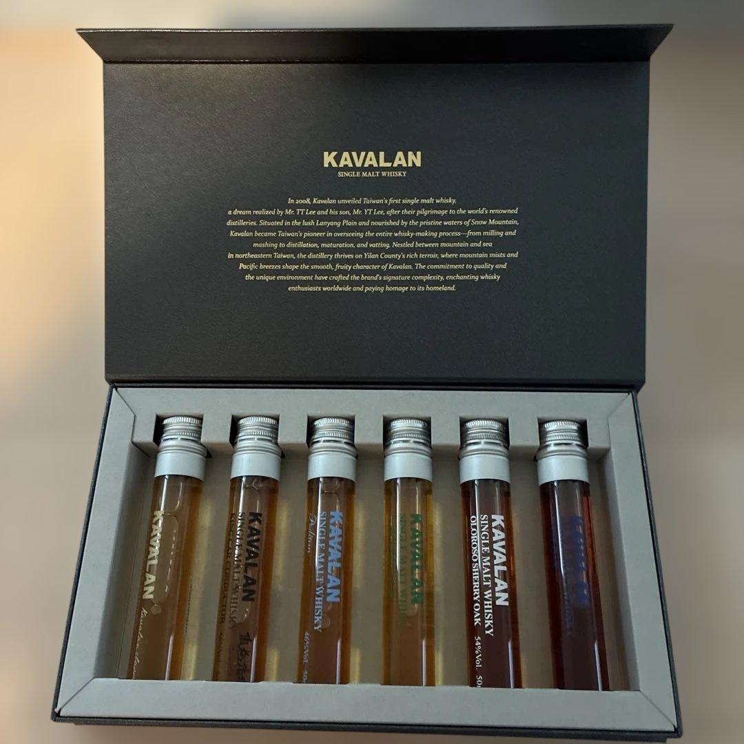 ★値下げ‼️ KAVALAN シングルモルトウイスキー 6本セット★