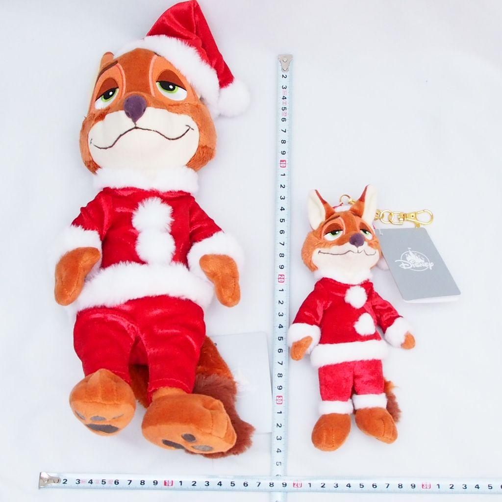 ズートピア ニック クリスマス サンタ ぬいぐるみ キーチェーン