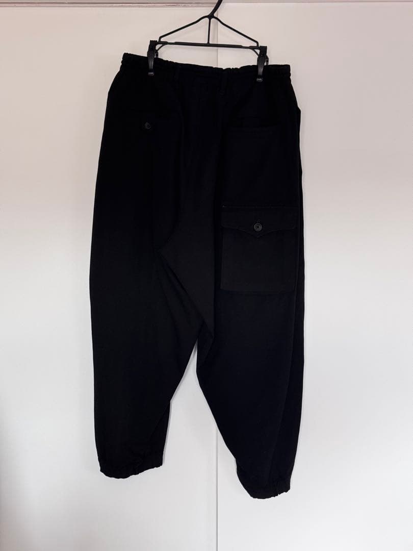 Yohji Yamamoto 2017ss パンツ ウールギャバジン