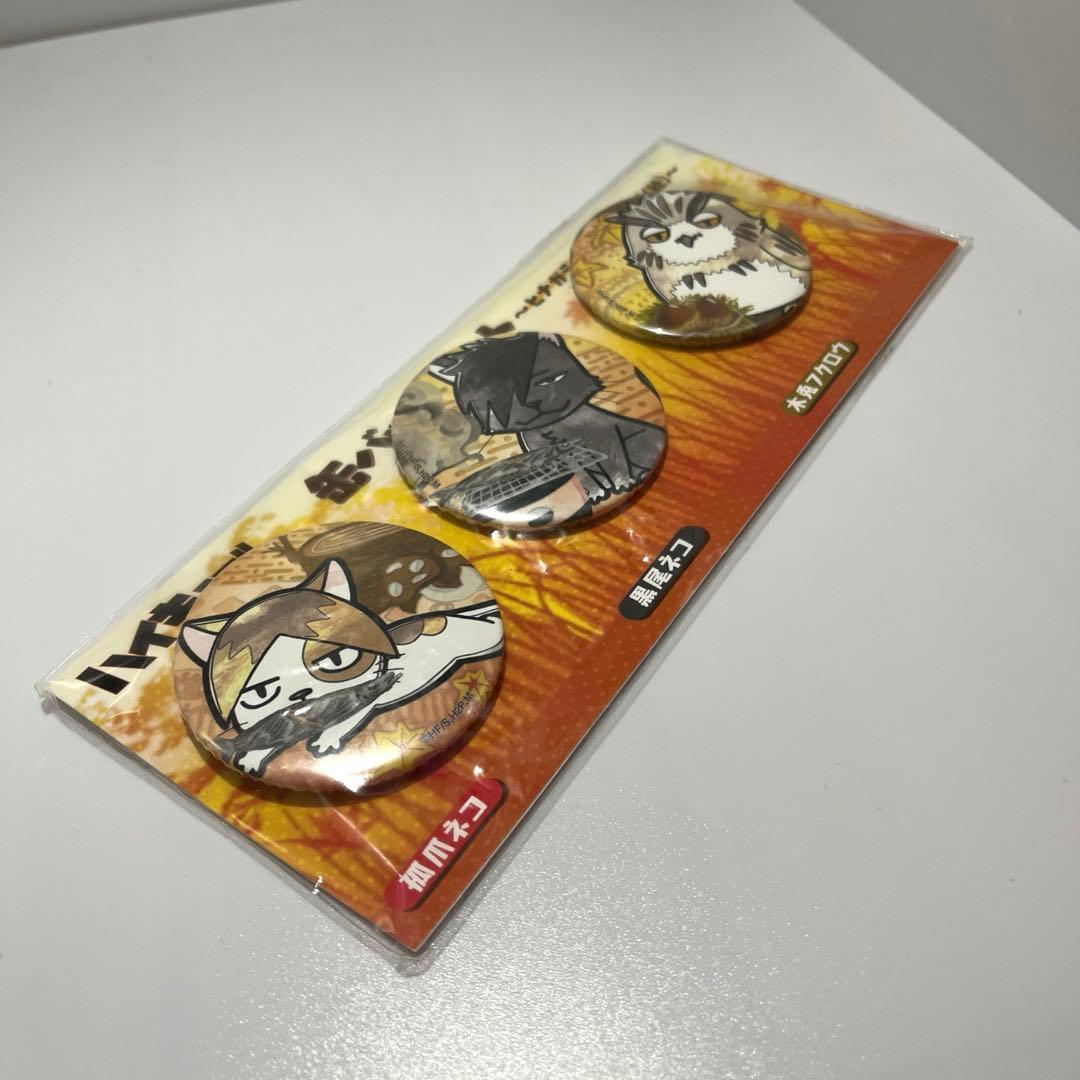 ハイキュー‼︎ ヒナガラスとめぐる四季 (秋) 缶バッジセット