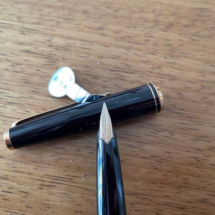 MONTBLANC モンブラン 万年筆 EF 黒 W-Germany 西ドイツ製