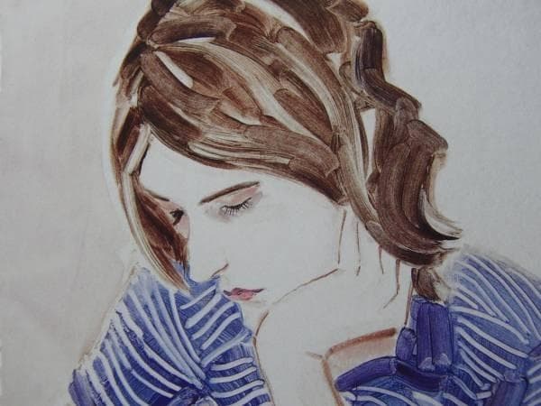 Elizabeth Peyton、Ben、希少画集画、新品額装付