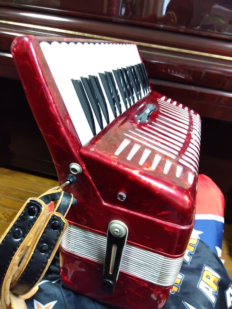 【動作品大幅なメンテ完了品】YAMAHA YA-21アコーディオン