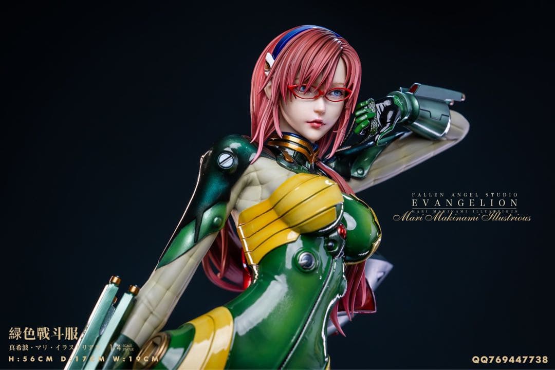 真希波・マリ・イラストリアス　フィギュア　エヴァンゲリオン　ガレージキット