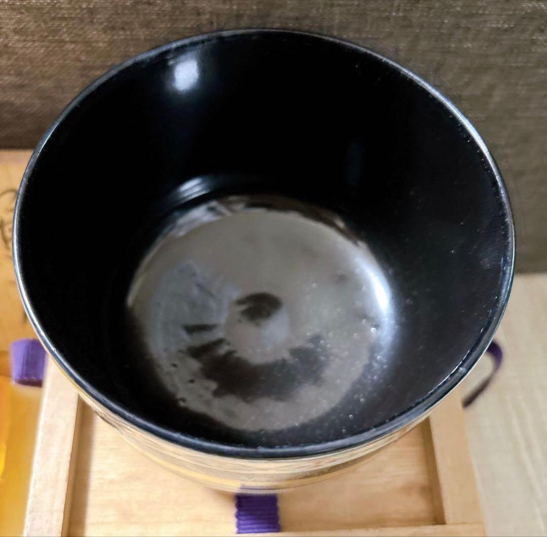 茶器　京焼 清水焼 川尻一寛 色絵金彩 茶碗 共箱　共布　陶歴付 作家物