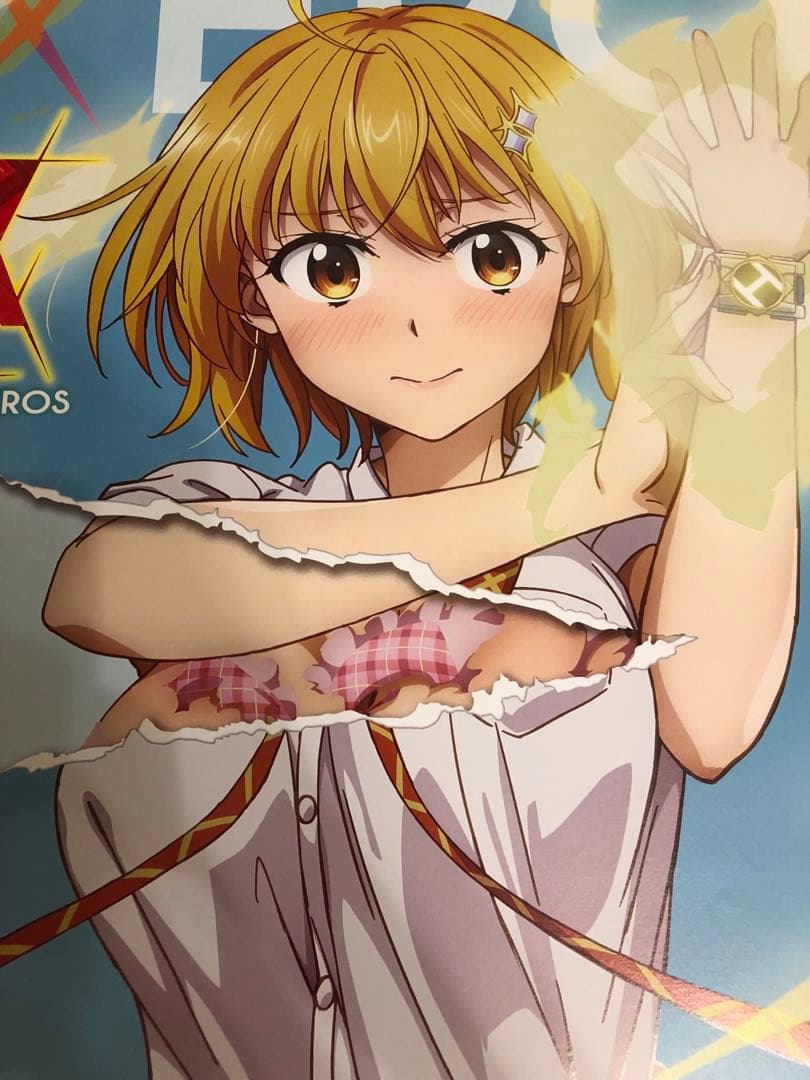 【非売品】ド級編隊 エグゼロス 星乃雲母 加隈亜衣 B2 ポスター ②