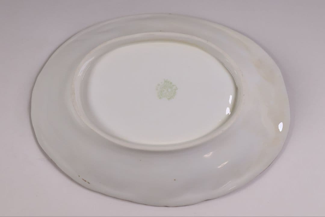 【CM308】オールドノリタケ どんぐり 葉 皿 鉢 団栗 ナッツ 明治 陶磁器