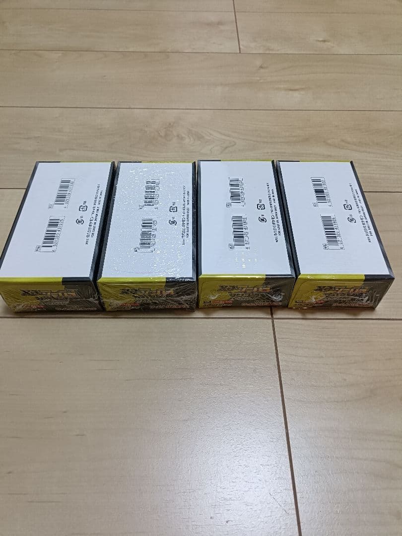 【新品未開封】ポケモンカードゲーム MEGAドリームex シュリンク付き4BOX