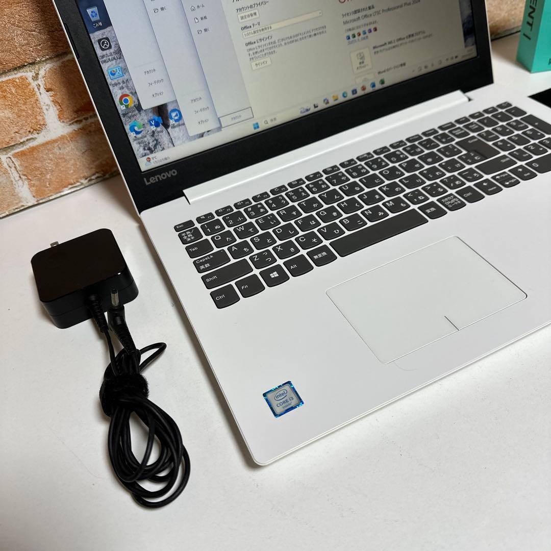 美品LENOVOノート PC SSD256GBメモリ8GB Win11オフィス付