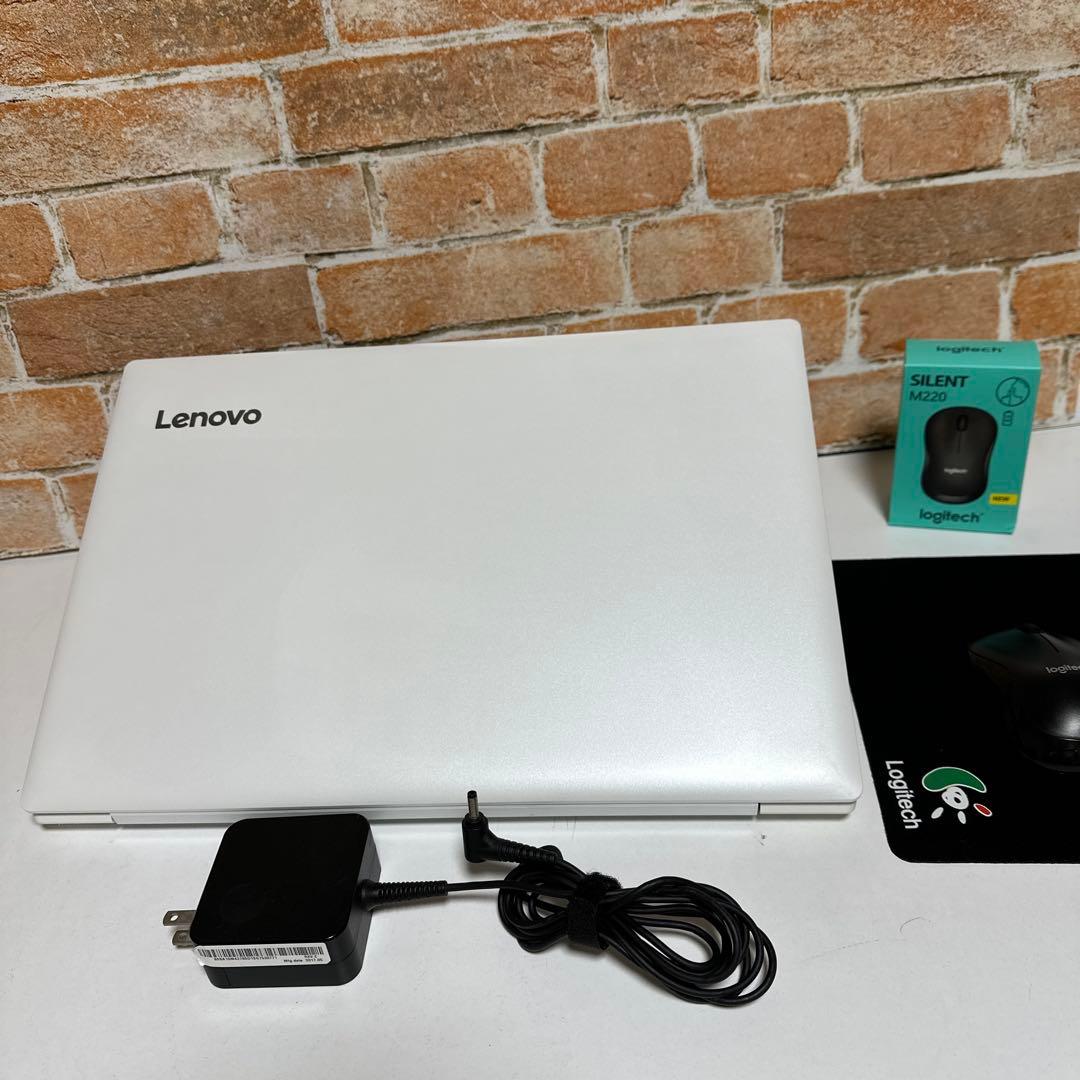 美品LENOVOノート PC SSD256GBメモリ8GB Win11オフィス付