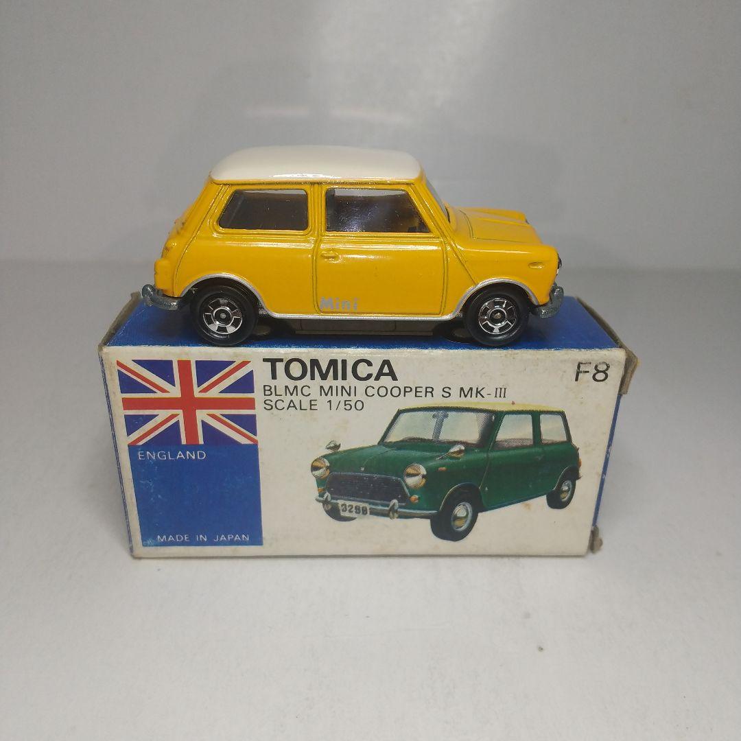 (3175)トミカ 青箱 日本製 BLMC ミニクーパー S マークⅢ