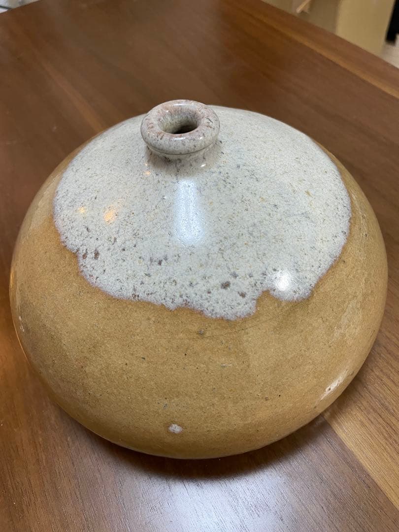 お値下価格❗️稀少【骨董品】上野焼（あがのやき）大型舟徳利