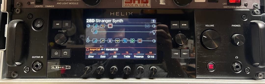 LINE6 Helix Rack マルチエフェクター