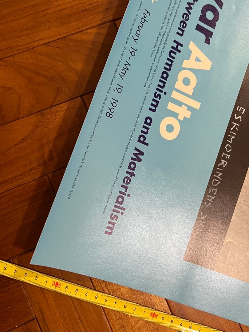 Alvar Aalto展ポスター　MOMA