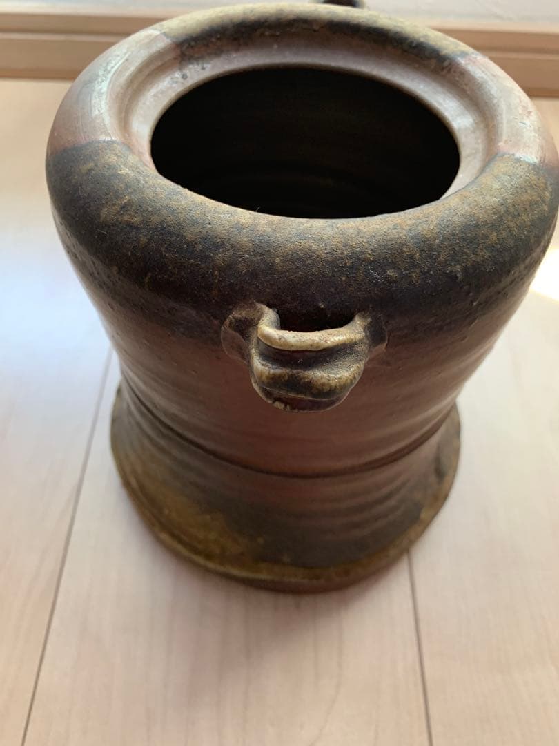 備前焼　水指
