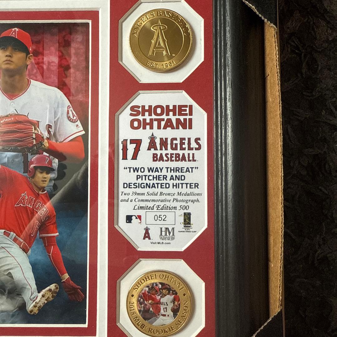 Shohei Ohtani 記念フレーム 付き